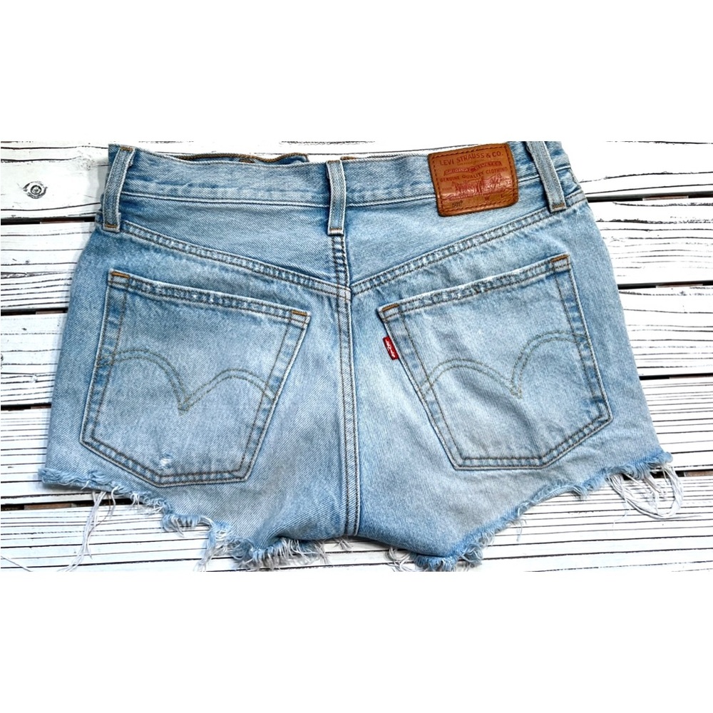 Vintage Levi’s 501 High Rise Denim Shorts